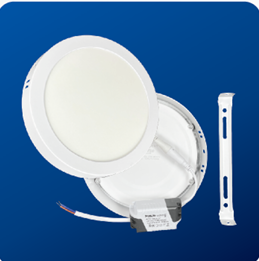 Lampu Downlight LED Panel Outbow Bulat