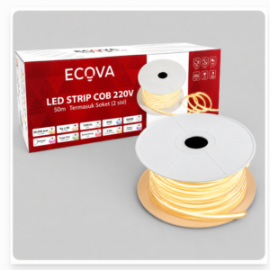 Lampu Selang Led Strip Cob 220v IP65 Ecova