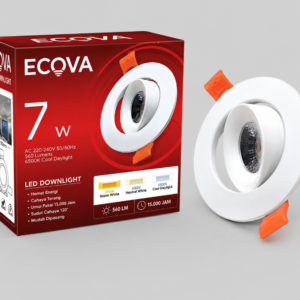 Lampu Led Spotlight Cob Adjustable Ecova
