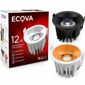 Lampu Downlight Spotlight Cob 24° Ecova