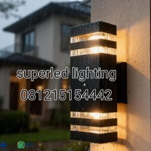 Lampu Dinding Outdoor 1 Arah Kosongan