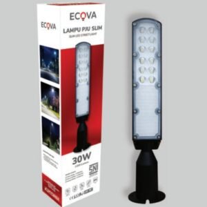 Lampu Jalan Ecova Slim 30 watt
